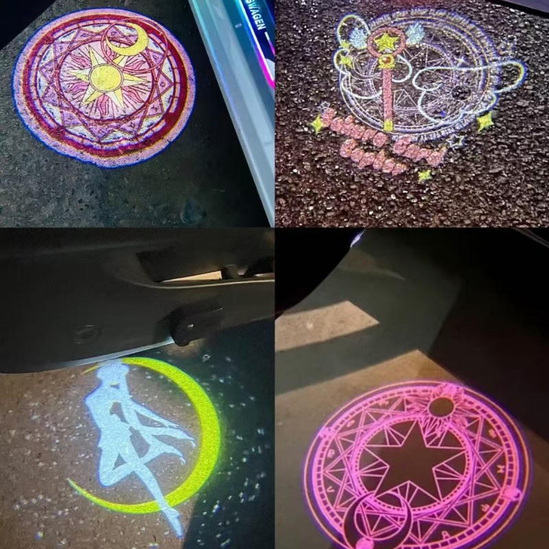 Led Moon Lamp - Sailor Moon Anime Car Welcome Light