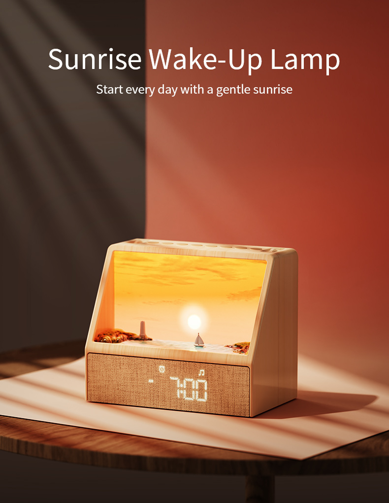 Lighting Table Decor - Star Projector Sunset Lamp Portable Bedside