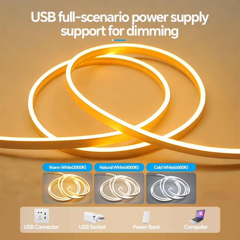 Silicone USB LED Strip Light F - Lighting Bolt Decor recension och pris