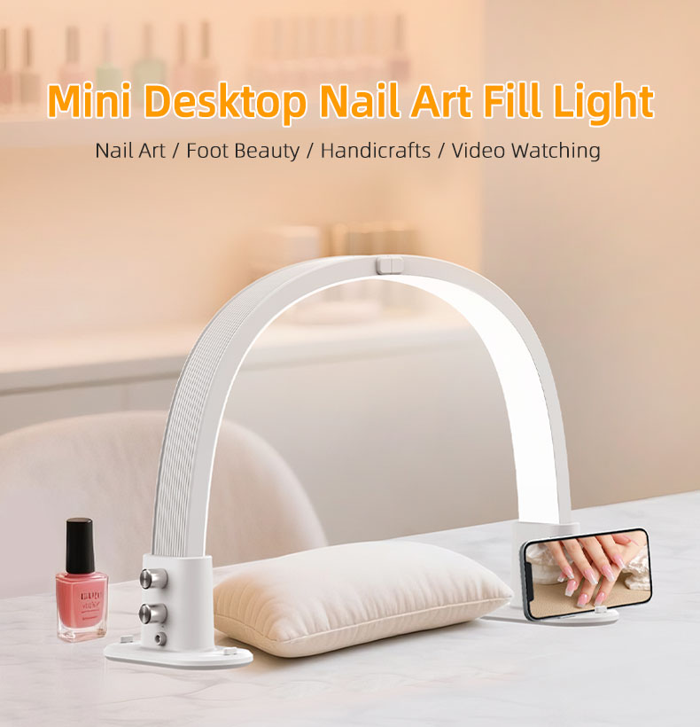 Mini half moon nail fill light - Led Moon Lamp recension och pris
