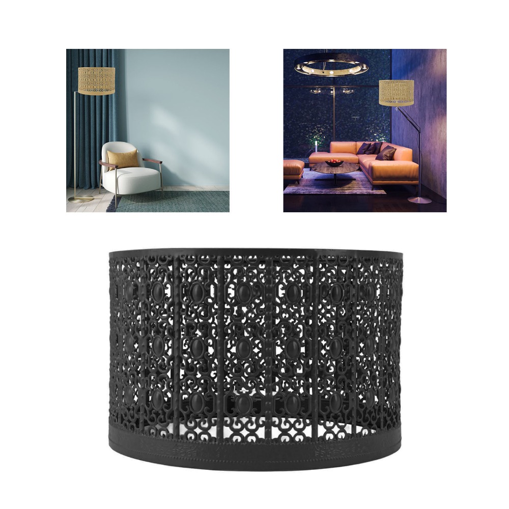 Simple Iron Lampshade Geometri - Geometric Lamp Shade recension och pris