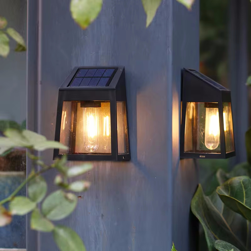 Solar Wall Light Outdoor Water - Decor Lighting Hours recension och pris