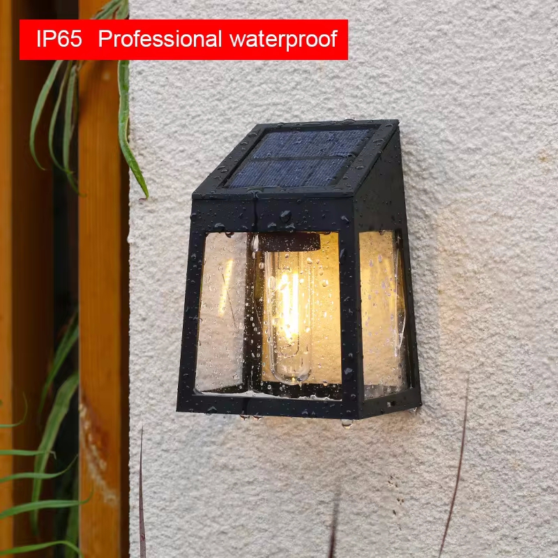 Solar Wall Light Outdoor Water - Decor Lighting Hours recension och pris