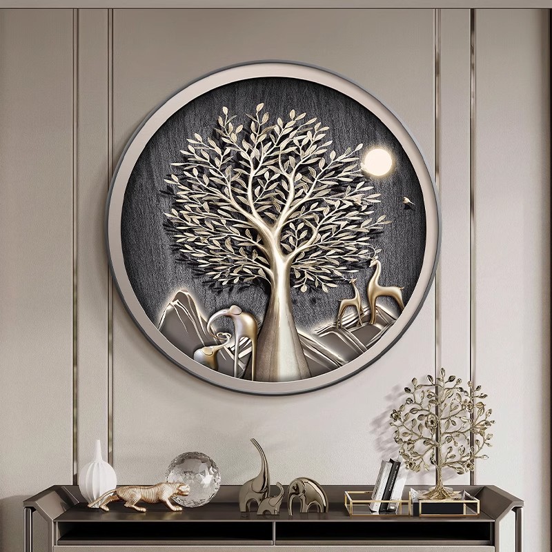 Elephant-themed circular porch - Elements Lighting Decor recension och pris