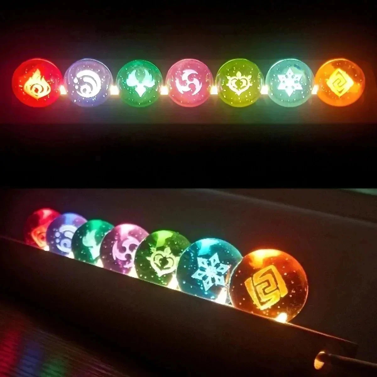 Game Crystal Ball Figure Night - Elements Lighting Decor recension och pris