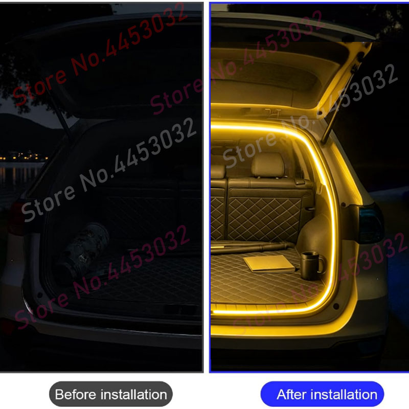 Car Trunk Seal Edge LED Strip  - Lighting Bolt Decor recension och pris