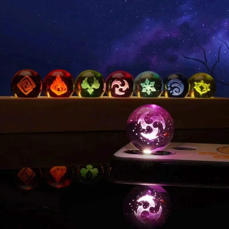 Game Genshin Impact Crystal Ba - Elements Lighting Decor recension och pris