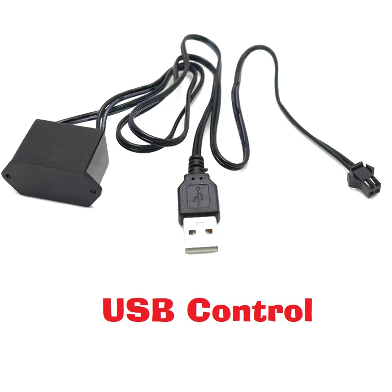 DC 12V EL Line USB Cigarette L - Lighting Bolt Decor recension och pris
