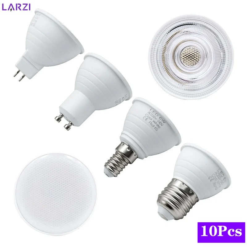10pcs LED Bulbs E27/E14 MR16 G - Decor Lighting Hours recension och pris