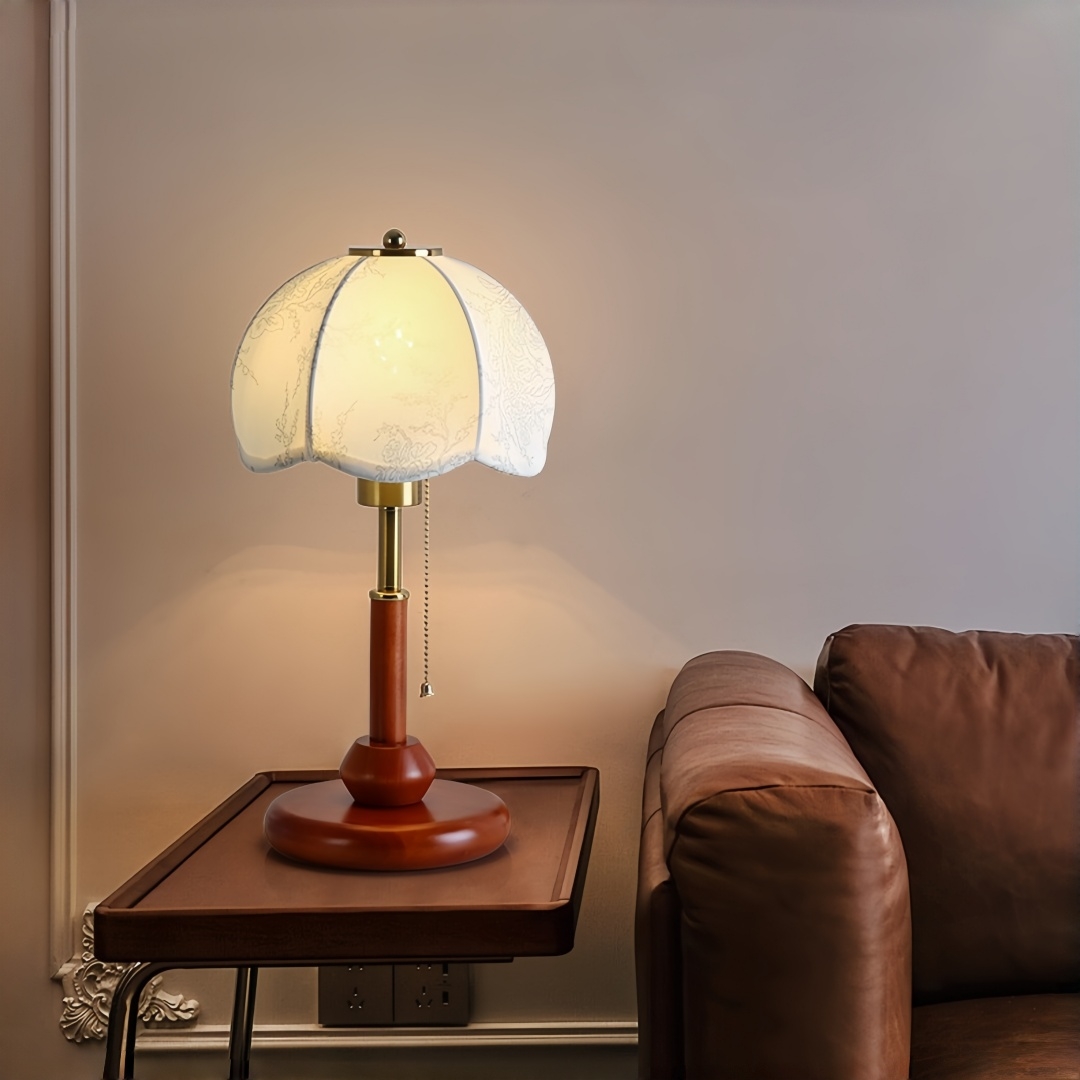 Vintage Scalloped Dome Table L - Lighting Table Decor recension och pris