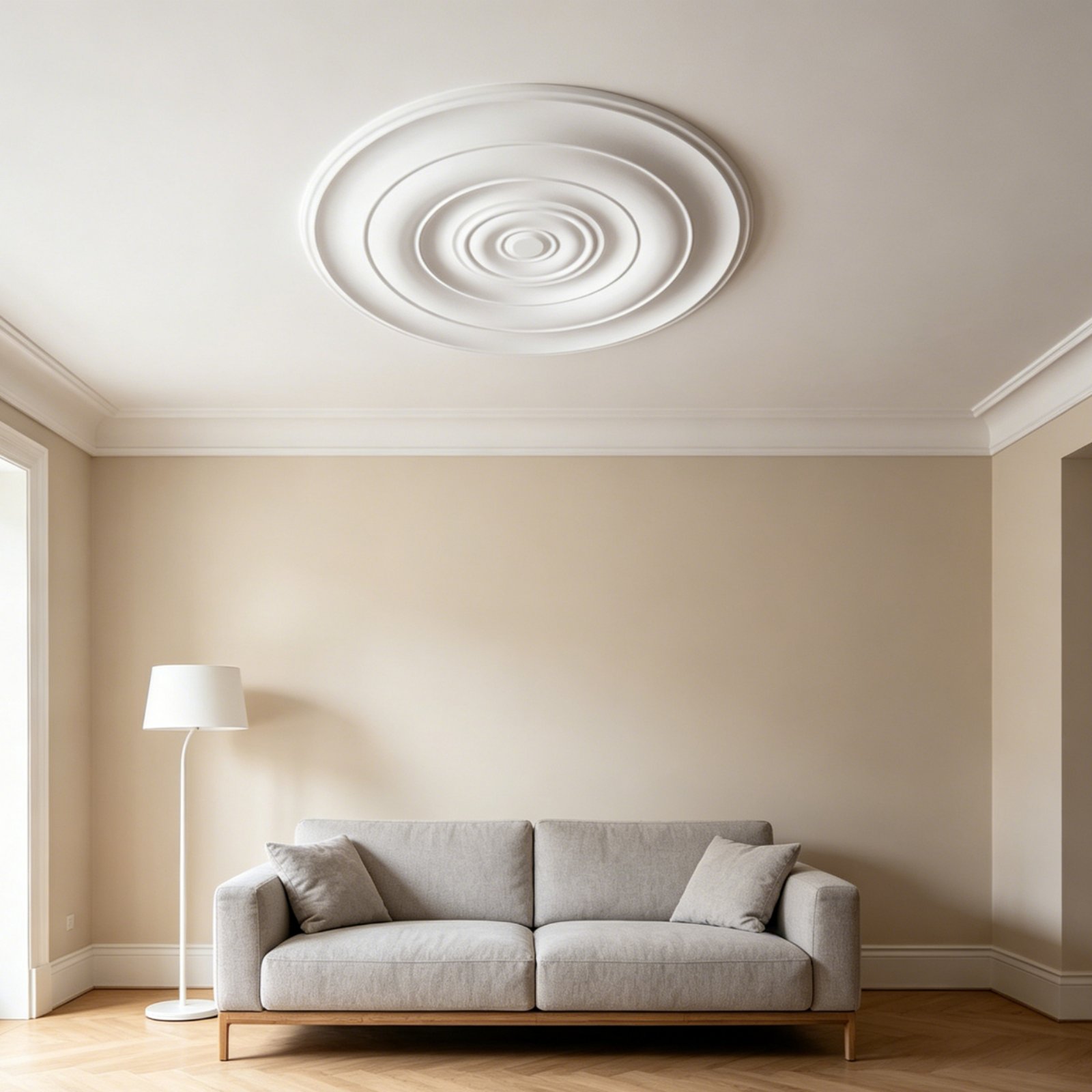 Round Ceiling Medallion Europe - Decor Lighting & Decor Fires recension och pris