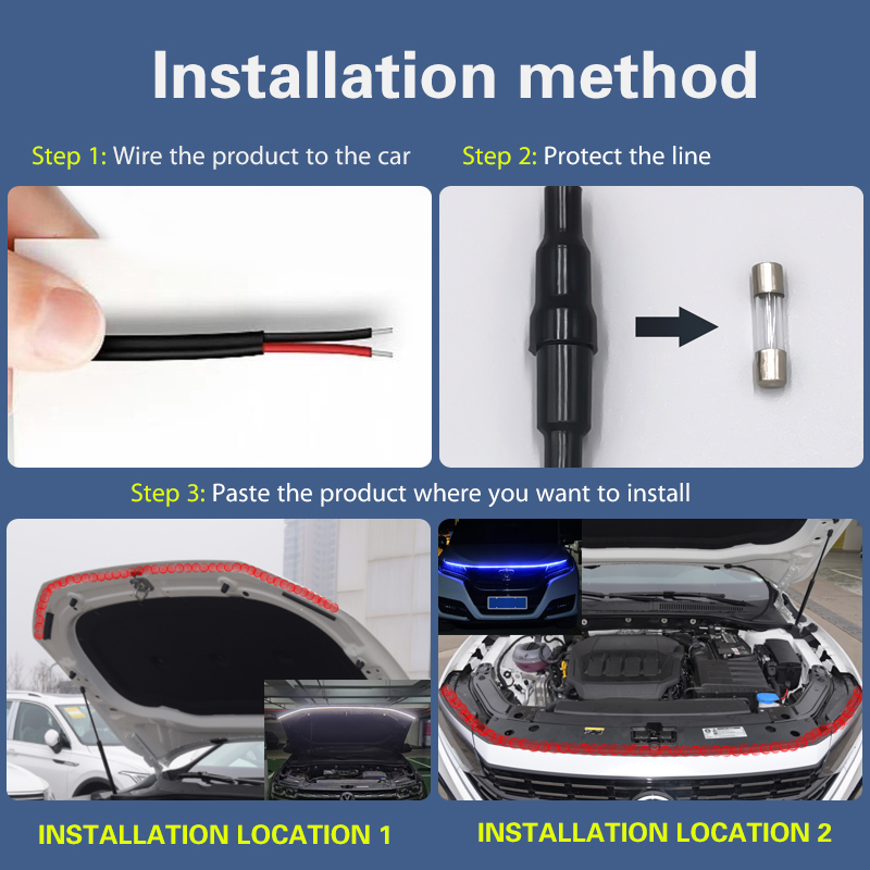 12V Scan Starting Flowing Led  - Lighting Bolt Decor recension och pris