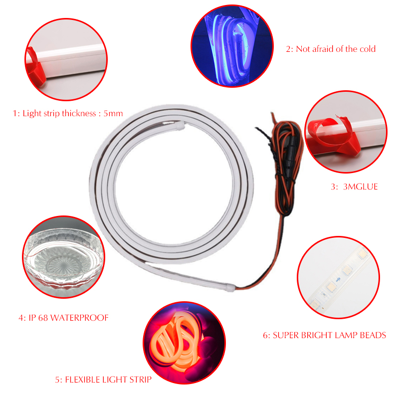 12V Scan Starting Flowing Led  - Lighting Bolt Decor recension och pris
