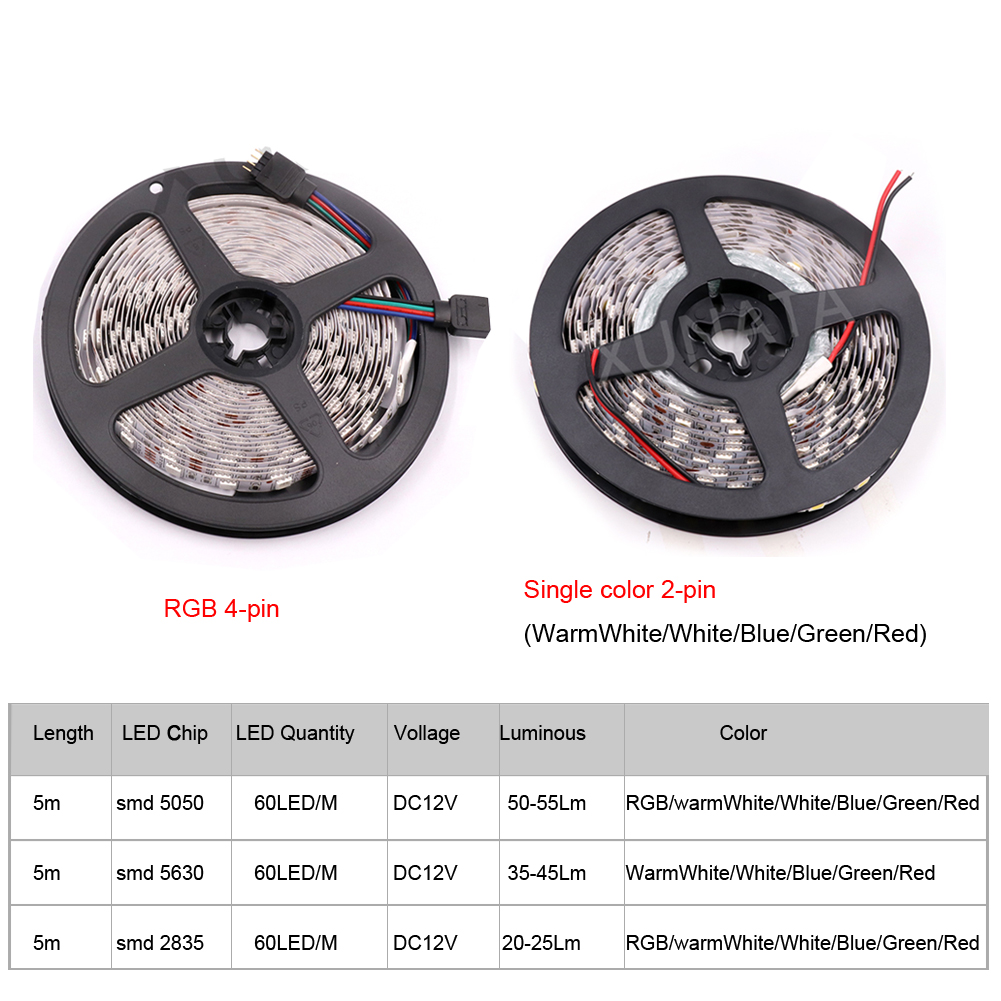 LED Strip 5050 2835 5630 RGB F - Decor Lighting Hours recension och pris