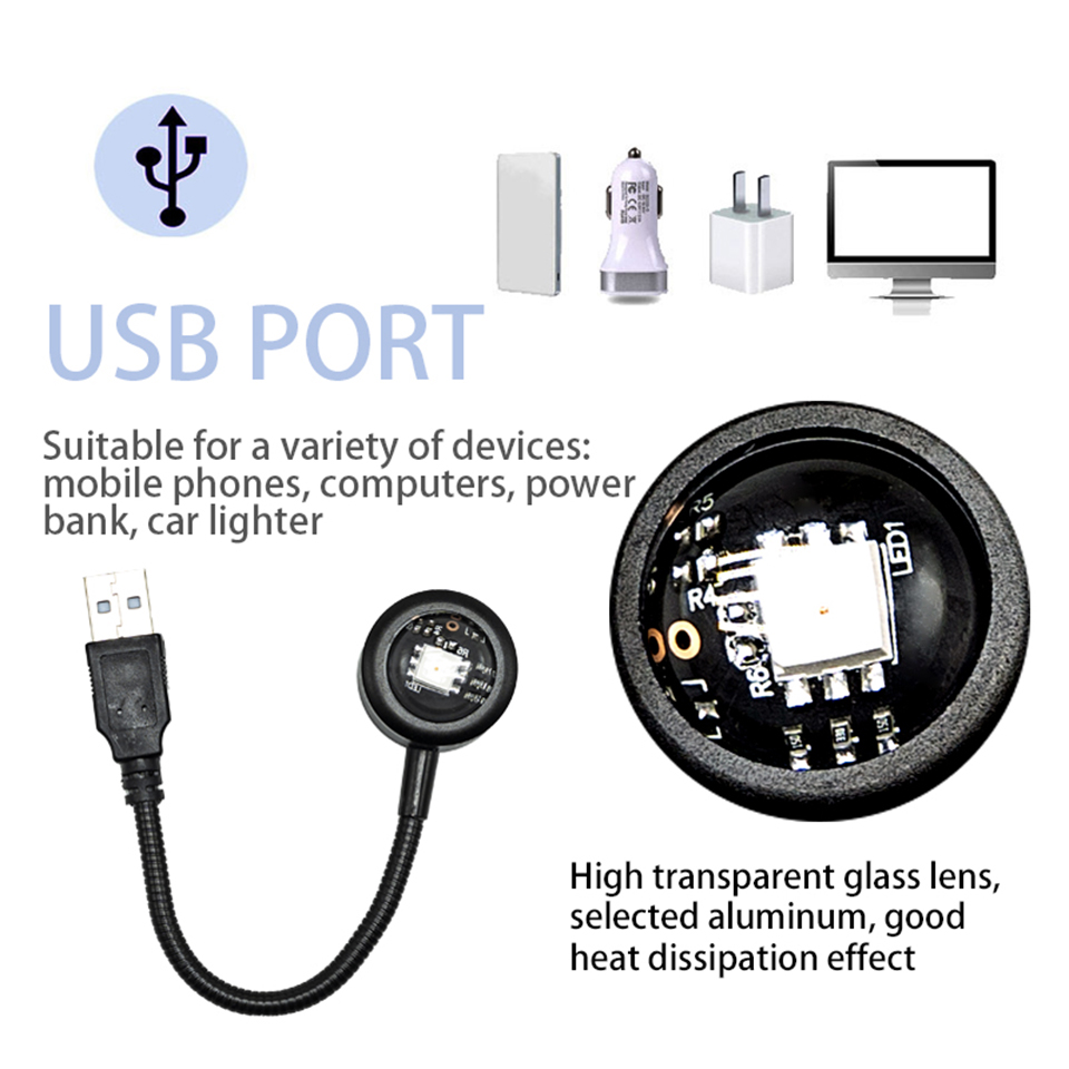 USB LED Sunset Lamp Projector  - Decor Lighting Hours recension och pris