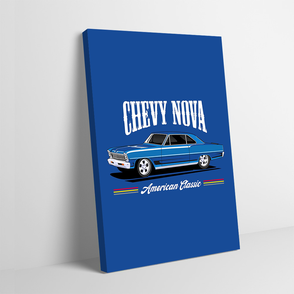 Chevy Nova Classic Cars Printi - Nova Decor & Lighting Vase recension och pris