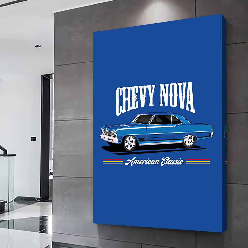 Chevy Nova Classic Cars Printi - Nova Decor & Lighting Vase recension och pris