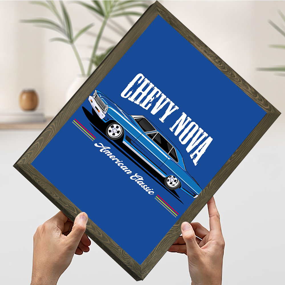 Chevy Nova Classic Cars Printi - Nova Decor & Lighting Vase recension och pris
