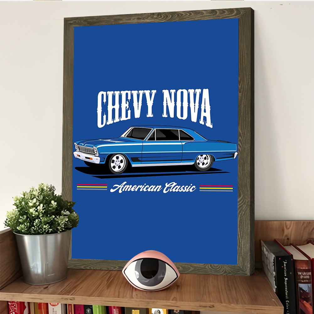 Chevy Nova Classic Cars Printi - Nova Decor & Lighting Vase recension och pris