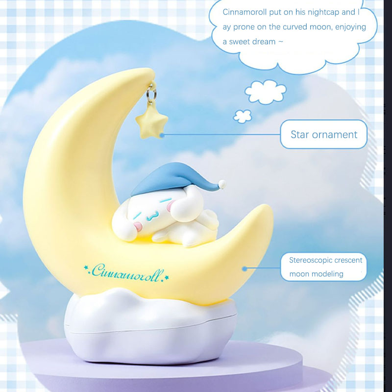 Cinnamoroll Moon Dream LED Nig - Led Moon Lamp recension och pris