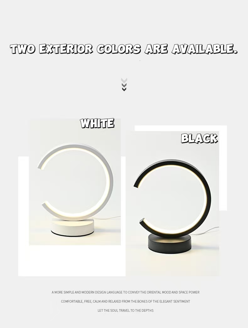 20CM LED Simple Circular Ring  - Lighting Table Decor recension och pris