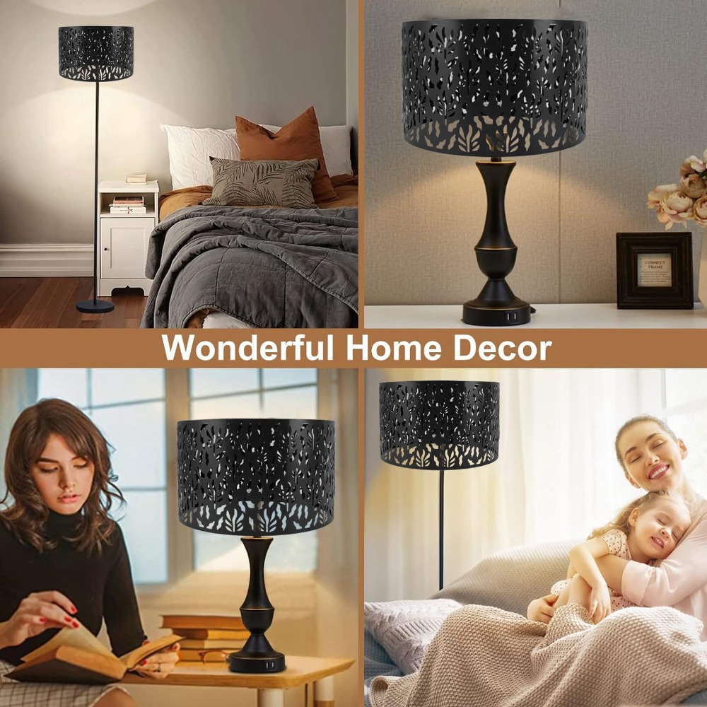 Simple Iron Lampshade Geometri - Geometric Lamp Shade recension och pris
