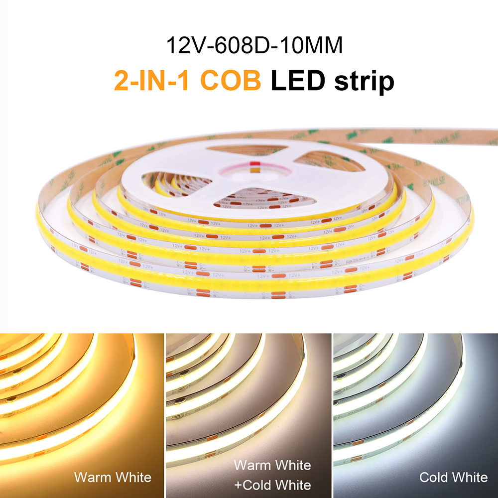 12V 24V COB CCT Led Strip Ligh - Decor Lighting Hours recension och pris