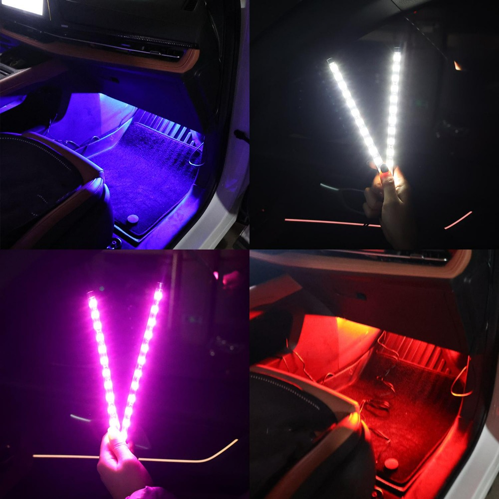 USB Car LED Strip Light Interi - Lighting Bolt Decor recension och pris