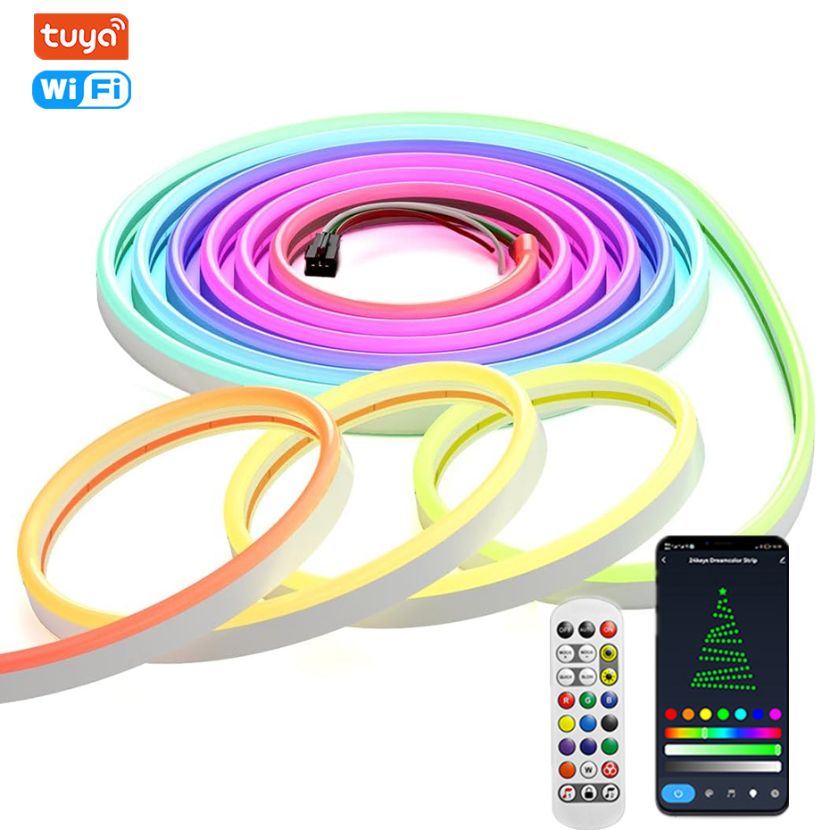 12V RGBIC LED Neon Light Strip - Decor Lighting Uk recension och pris