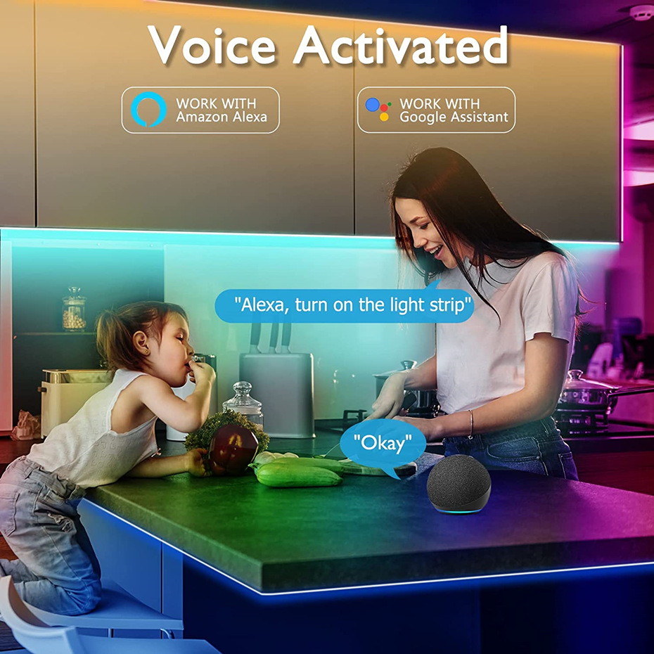 Tuya WiFi,Bluetooth,Remote Con - Decor Lighting Uk recension och pris