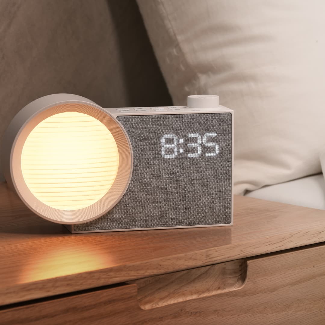 WILIT LED Night Light Alarm Cl - Lighting Table Decor recension och pris