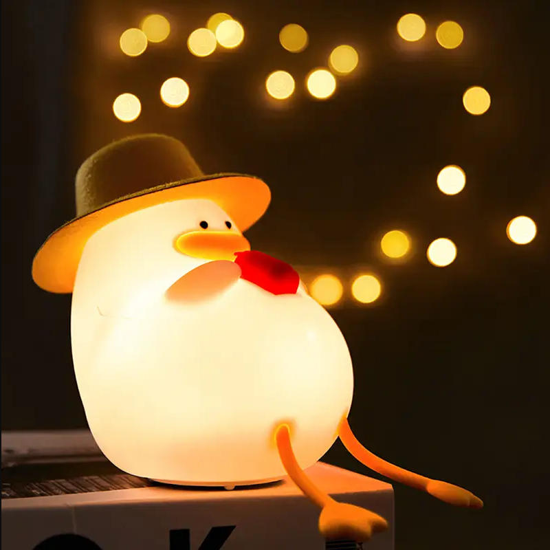 Happy Duck Night Light,Touch-C - Lighting Table Decor recension och pris