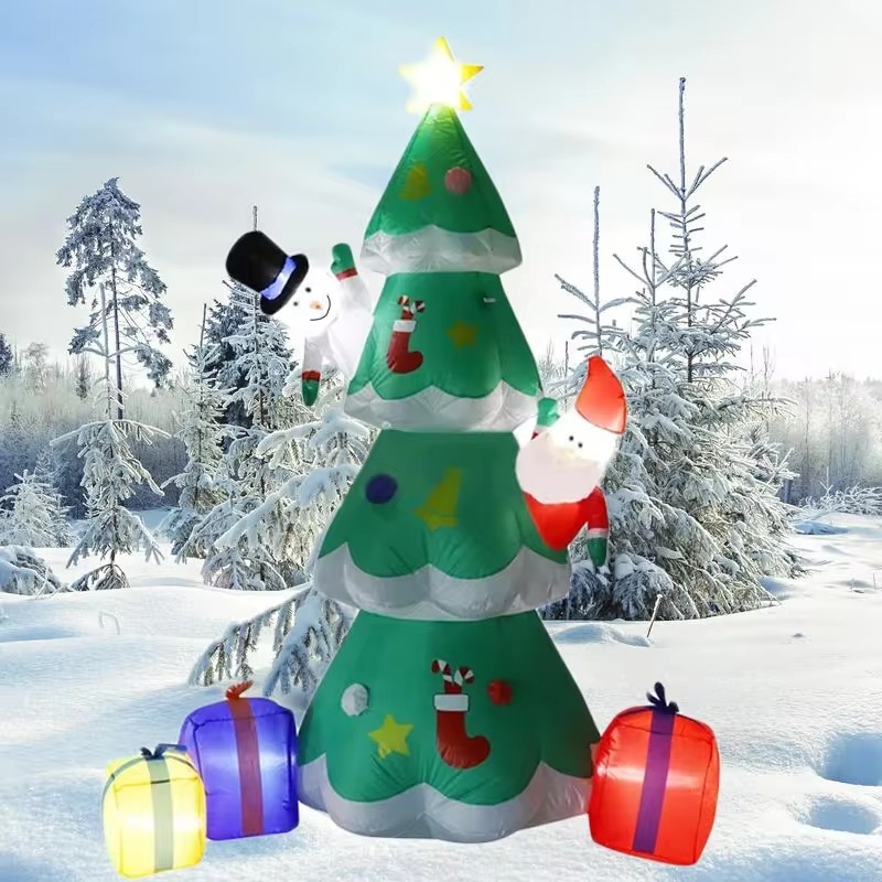 For 7FT Christmas Tree Inflata - Decor Lighting Uk recension och pris