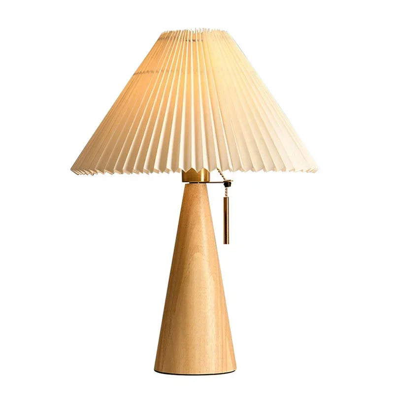 Retro Pleated Table Lamp Nordi - Lighting Table Decor recension och pris