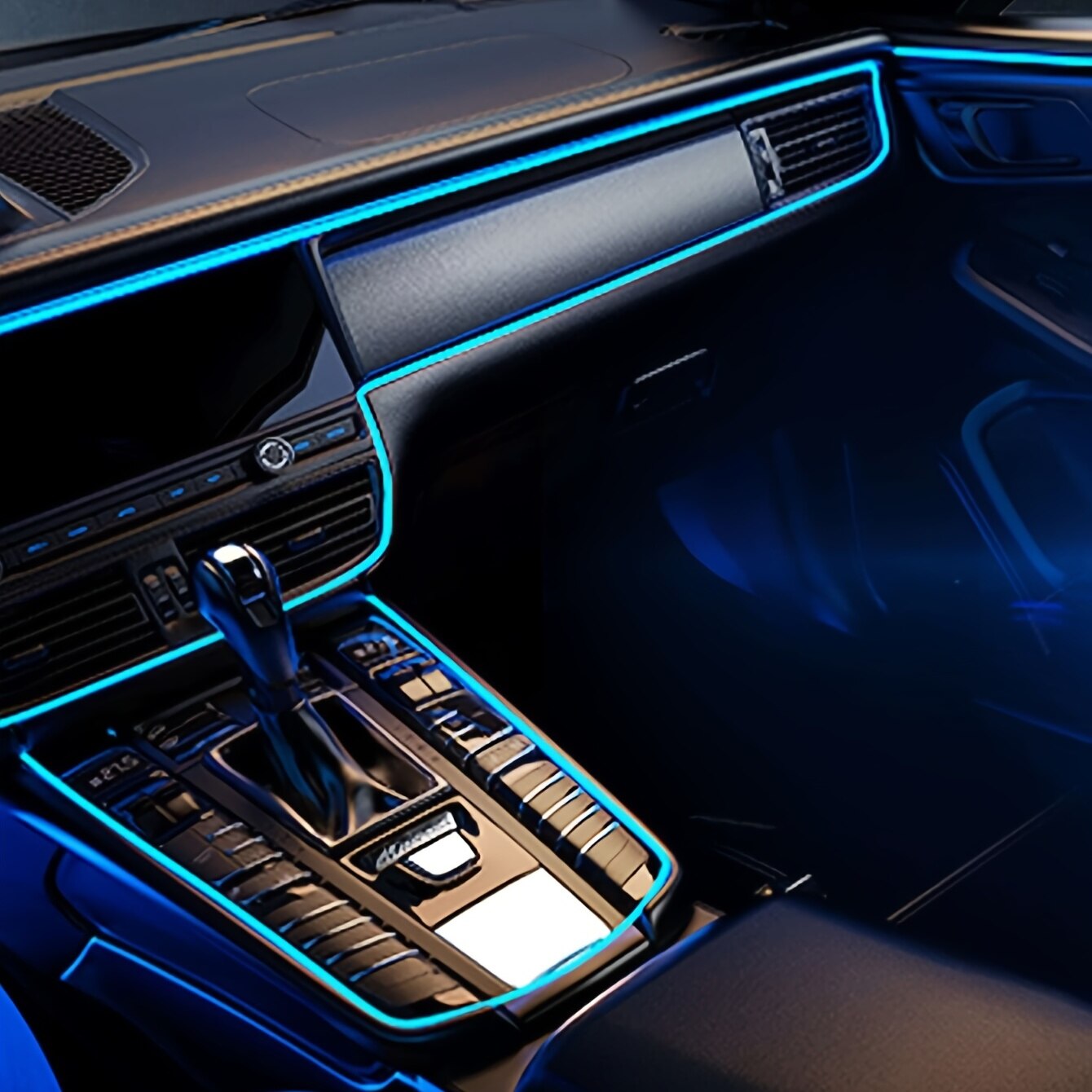 2M/3M/5M LED Car Interior Deco - Ambient Lighting Decor For Room recension och pris