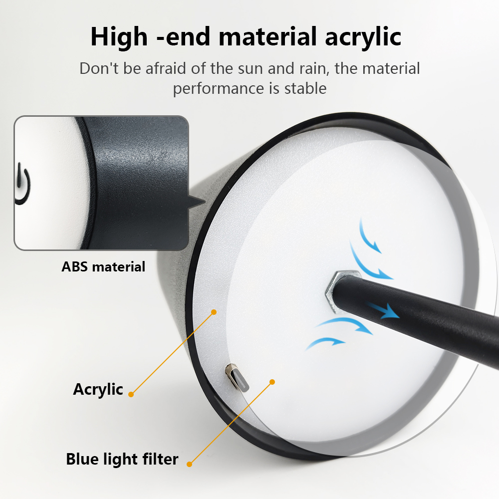 LED Rechargeable Desk Light Wi - Lighting Table Decor recension och pris