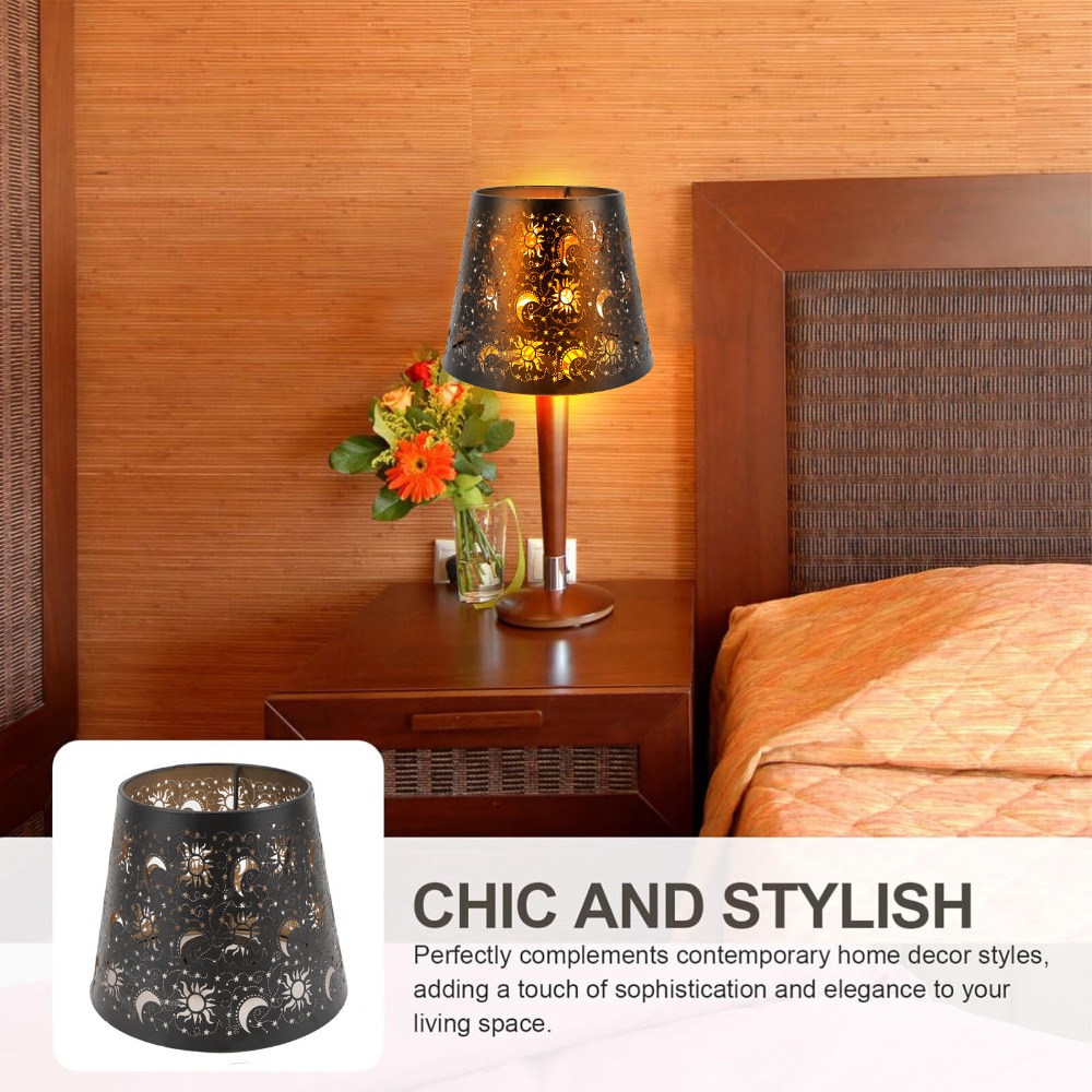 Simple Iron Lampshade Geometri - Geometric Lamp Shade recension och pris