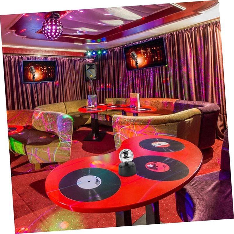 AB41-Battery-Powered Rotating  - Restaurant Lighting Decoration recension och pris